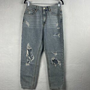Insane Gene Disstressed Mom Jeans 27/7